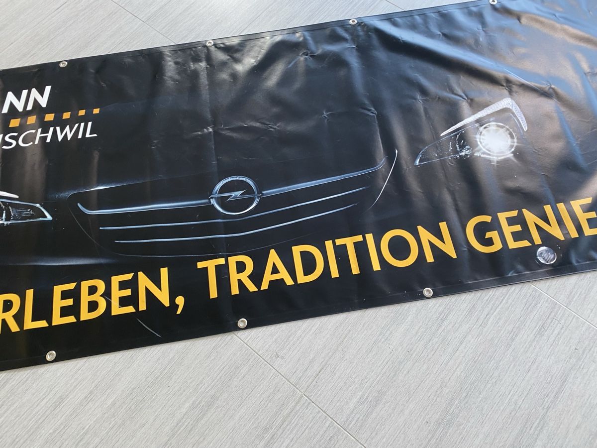 Opel Automobili: Blache von Opel 1x3m – Usato da Hägglingen venduto da Karin0802 1