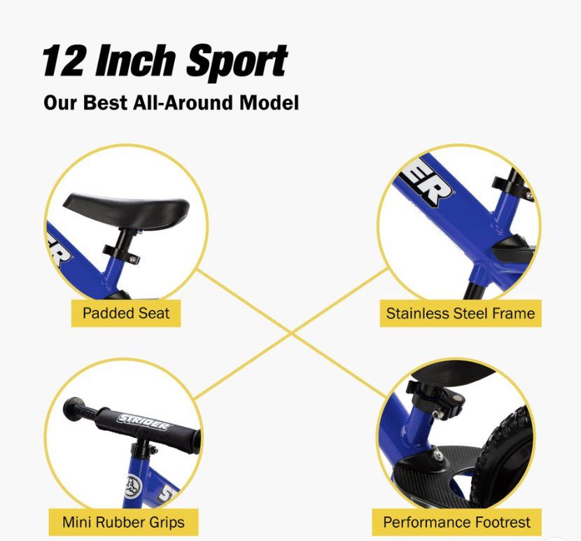 Veicoli per bambini: Strider 12 Sport Laufrad – Nuovo (secondo la descrizione) da Wil SG venduto da Lmtpolar1 2