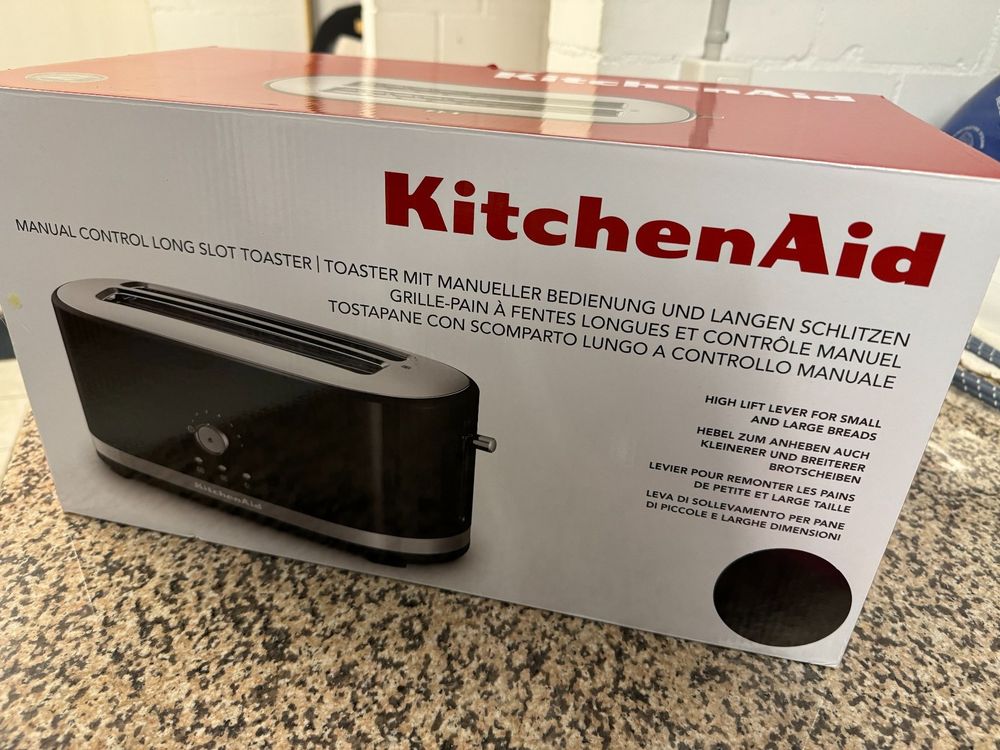 KitchenAid Langschlitz Toaster 4 SCHEIBEN 5KMT4116