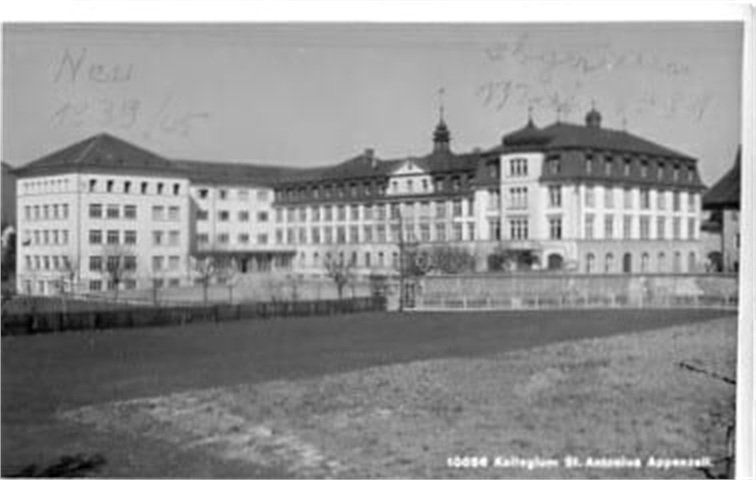 Ansichtskarten: Appenzell, Kollegium St. Antonius – Gebraucht aus Ottikon b.Kemptth. von Neptun1974