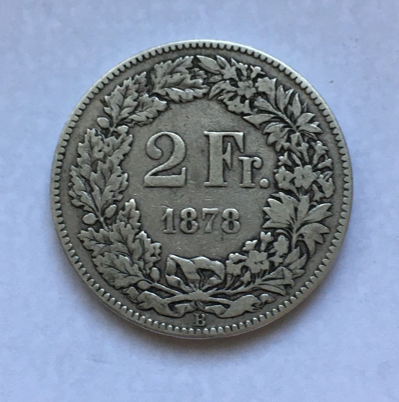 Tutti le monete: 1878 2 Franken Silber ss – Usato da Kirchberg SG venduto da Z-Collection