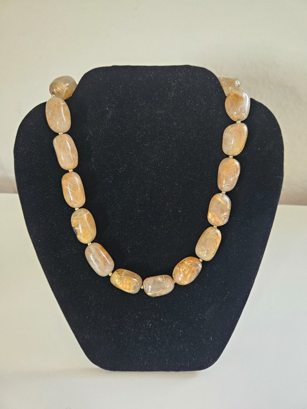 Colliers: Elegante Rutilquarz Kette, Unikat – D'occasion à Urdorf par Colina