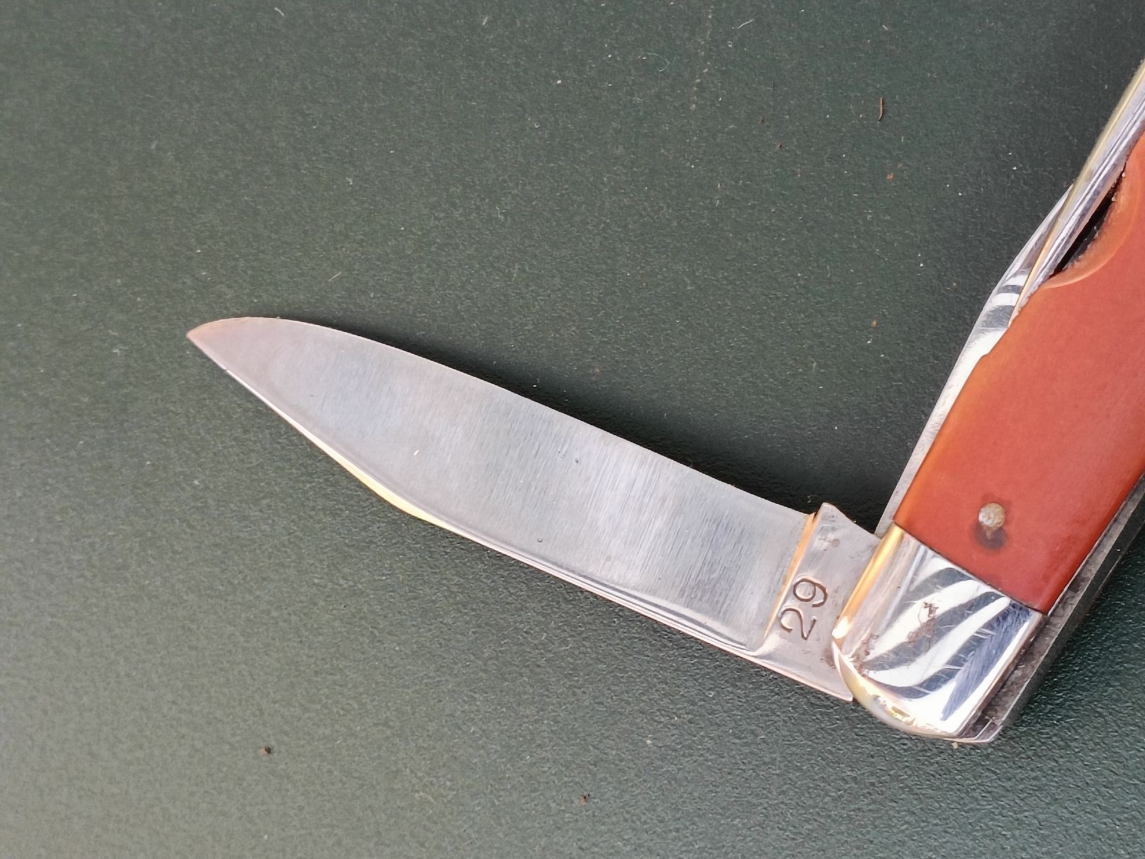 Schweizer Armee Coltelli tascabile: Sackmesser Wenger Delemont 1929 – Usato da Brugg AG venduto da Ente015 4