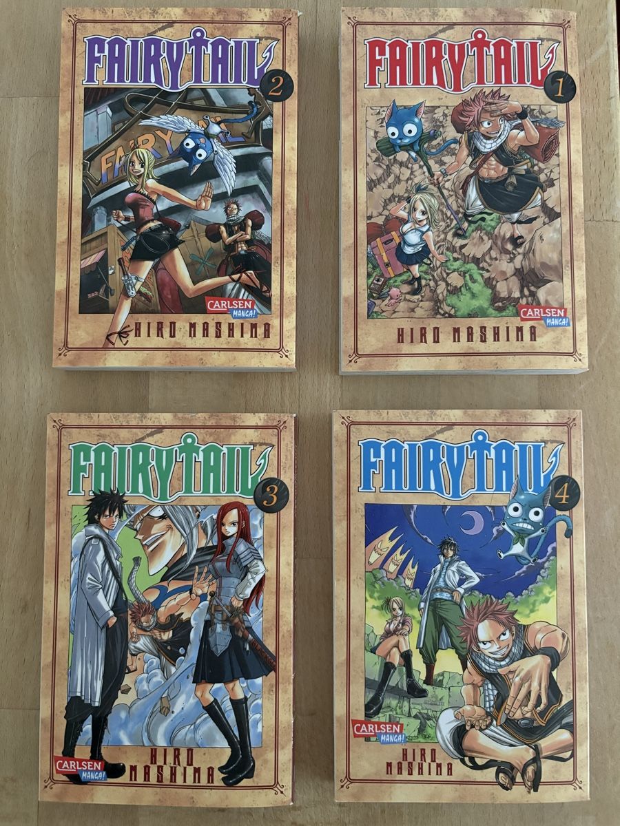 Fumetti: Fairytail Manga 1-4 Deutsch – Usato da Effretikon venduto da Tina1302