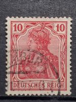 Germania lV Mi-Nr.86 ll f Gestempelt geprüft 200Fr