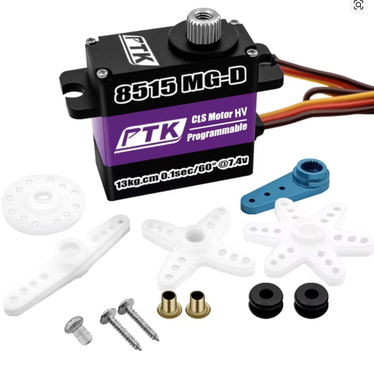 Modellismo RC: PTK 8515 Servo MG-D 17g digitales HV-Servo 4x +Programmierg. – Nuovo e nell'imballaggio originale da Neuenegg venduto da Puerror 4