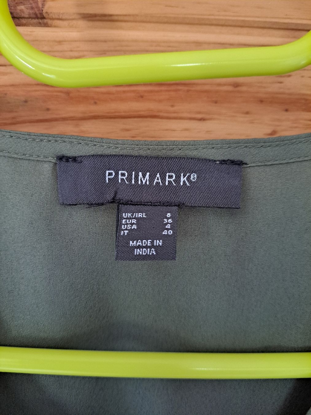 Primark Tute: Primark Sommer Jumpsuit Gr. 36  Khaki, luftig – Usato da Rafz venduto da MuriFinn 2