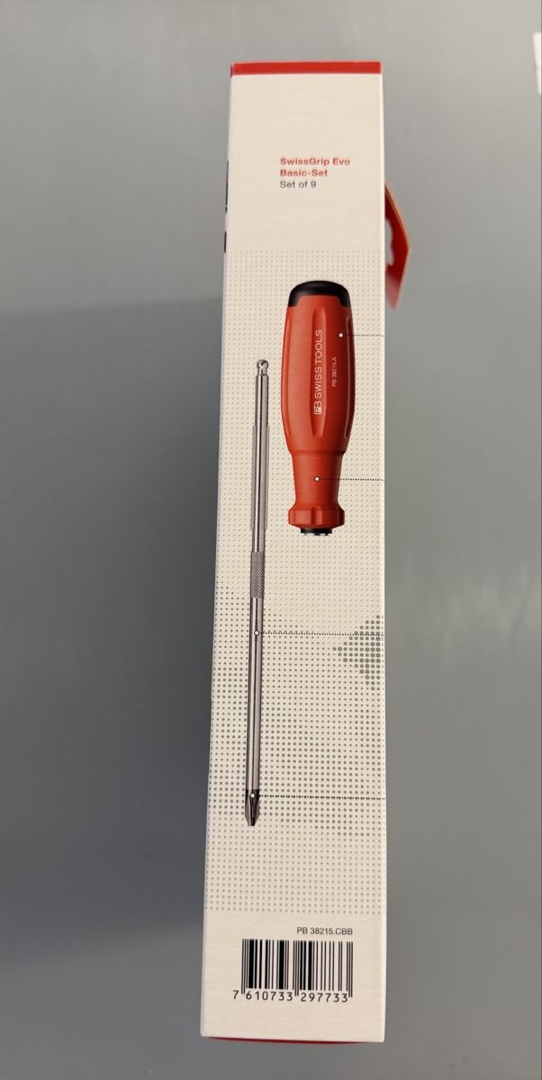PB Swiss Tools Tous les outils: PB Swiss Tools SwissGrip Evo Basic Set 9 pcs PB38215.CBB – Neuf avec emballage d'origine à Lausanne par OFFICINA.shop 2