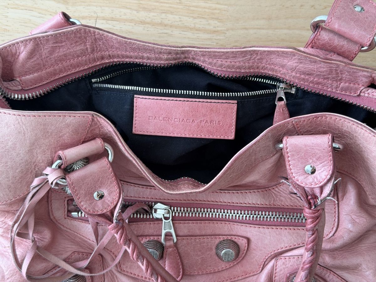Balenciaga Borse da donna: Pink Balenciaga City Bag – Usato da Einsiedeln venduto da antoinettevw 4