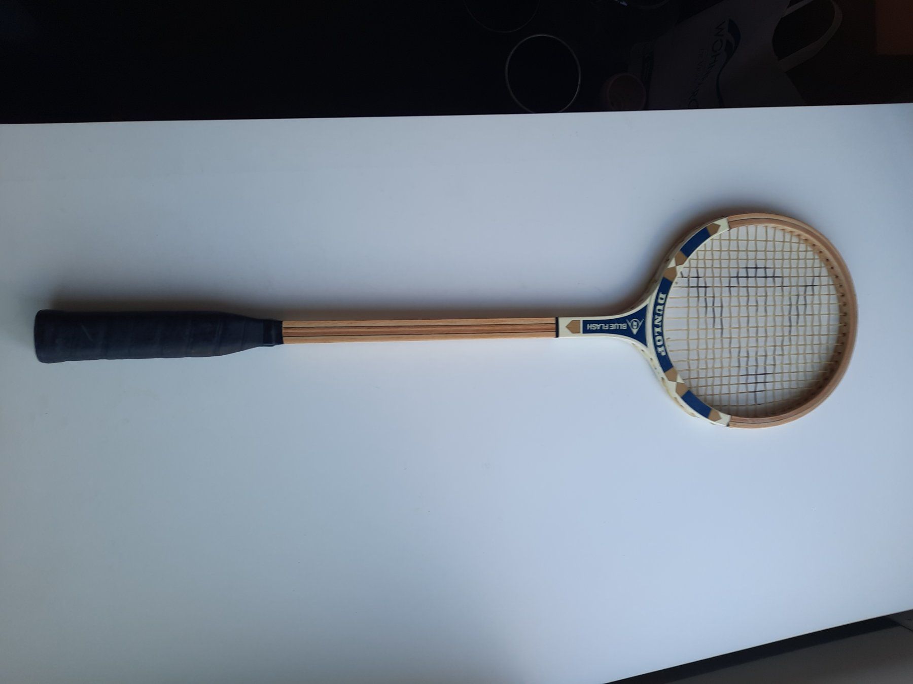 Dunlop Racchette: Squash-Racket, DUNLOP BLUE FLASH. – Usato da Zürich venduto da mahe.ch 1