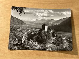 Ansichtskarte Meran Schloss Tirol Brunnenburg 1969 gelaufen