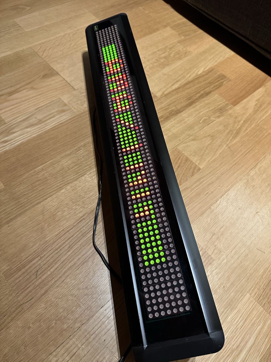 Tutte le decorazioni: LED Lauftext-Display Massage Sign – Usato da Habsburg venduto da eli_km9n 2