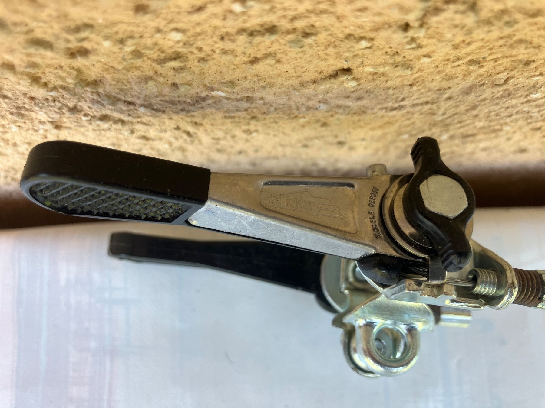 Pezzi di ricambio: NOS Simplex Prestige Schalthebel Rennvelo – Usato da Trimbach venduto da cendira 4
