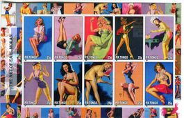 Block "Pin-up". Tongo