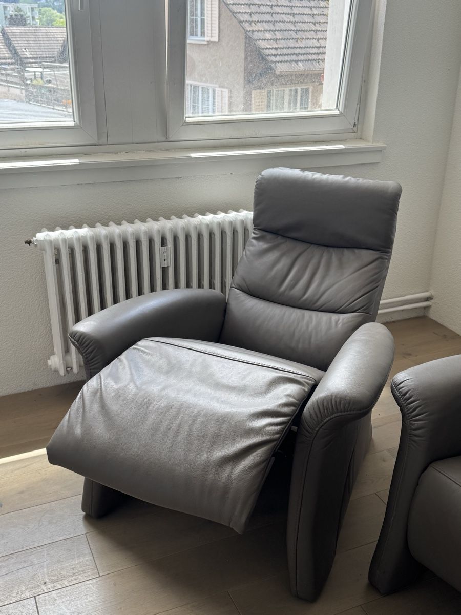 Sofas: Leder Sofa set 3 und 1 – Gebraucht aus Niedergösgen von bek_w6hm 1