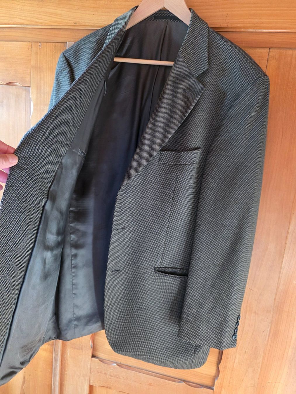 Massimo Dutti Giacche: Massimo Datti Herren Blazer Sakko Grösse 54 olive – Usato da Walterswil BE venduto da Lonitti 4