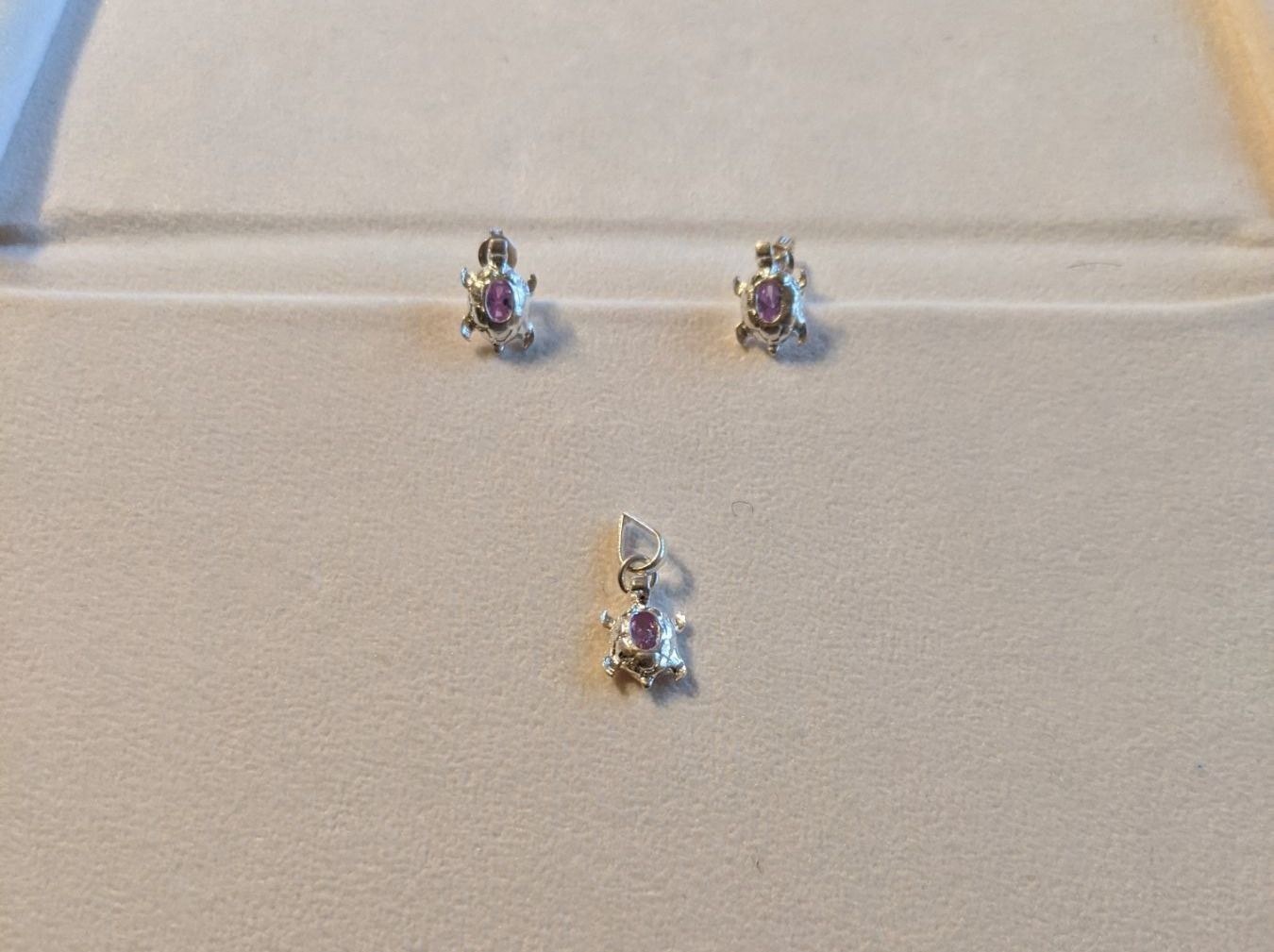 Orecchini pendenti & Orecchini a lobo: Sterlingsilber Ohrstecker + Anhänger – Nuovo (secondo la descrizione) da Neuheim venduto da discovery27 4