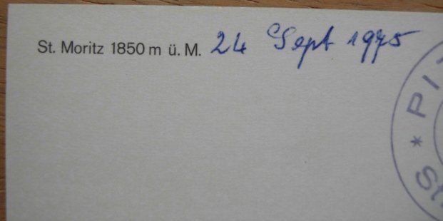 Cartoline postali: Ansichtskarte ungelaufen – St. Moritz – Usato da Dübendorf venduto da rumpumpel 3