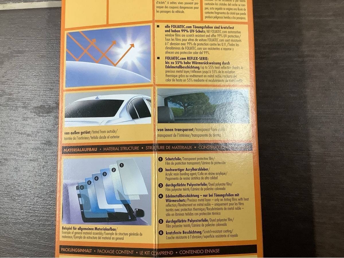 Lackretusche & Schutzfolien: Autoglas Folie Midnight Reflex light von Foliatec – Neu (gemäss Beschreibung) aus Brugg AG von Sweety_pie 8