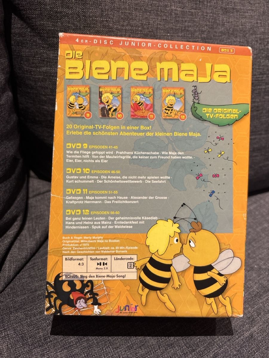 Tutti i DVDs: Die Biene Maja DVDs – Usato da Effretikon venduto da fabee 2