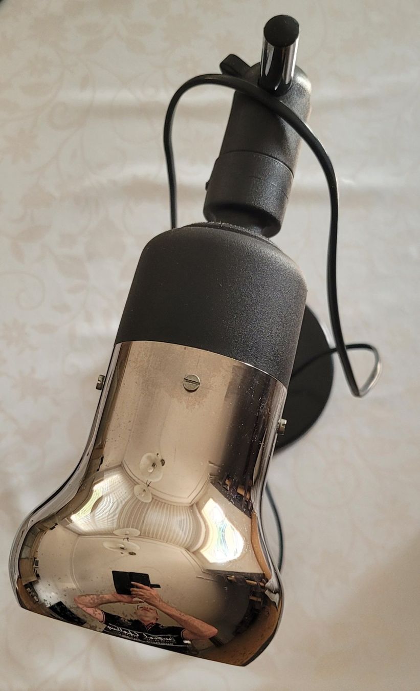 Lampade: Vintage Neweba Tischlampe - Chrom/Schwarz – Usato da Dörflingen venduto da tucson16 1