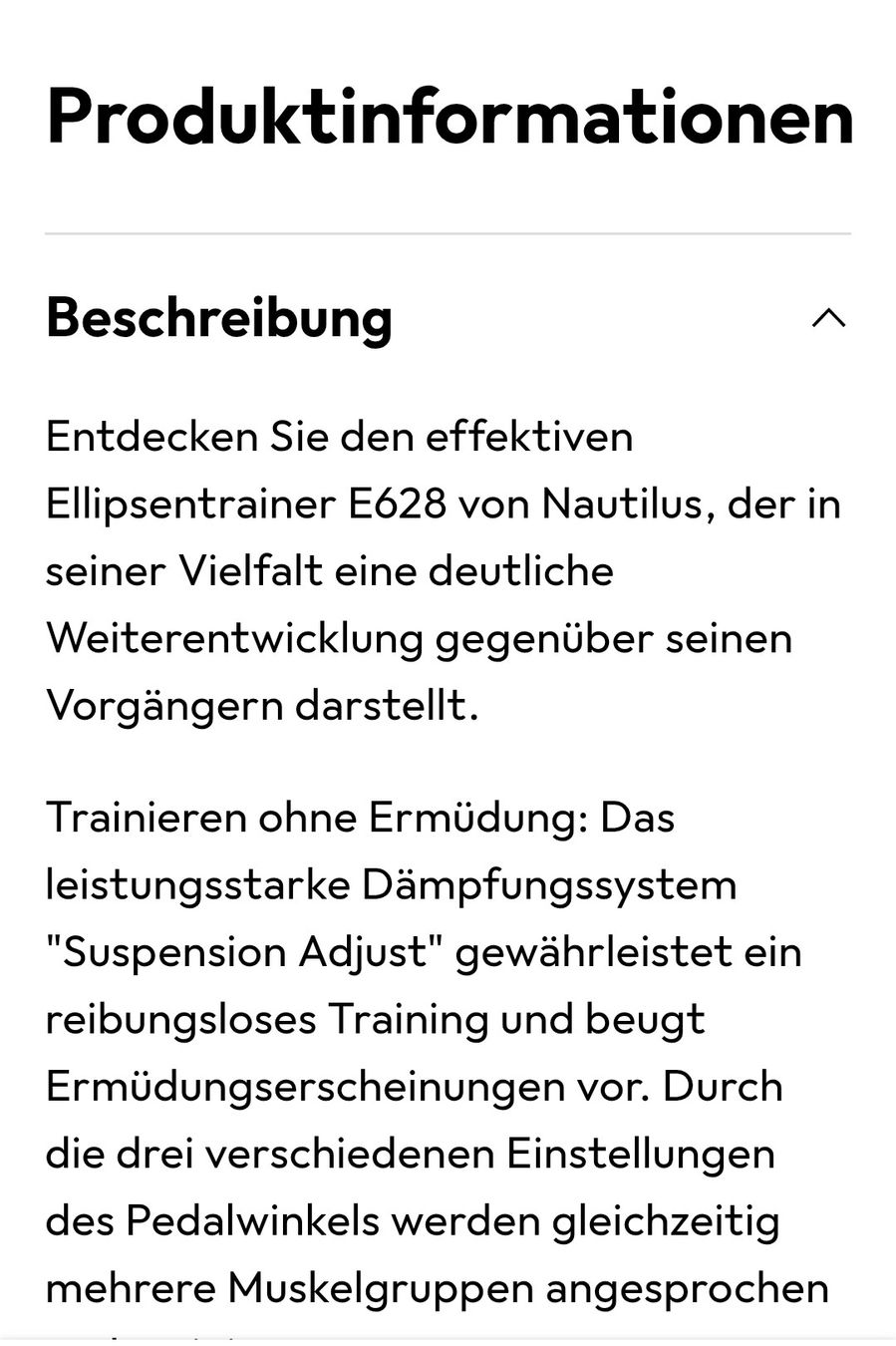 Nautilus Hometrainer: Crosstrainer Nautilus – Usato da Altenrhein venduto da Roduner 5