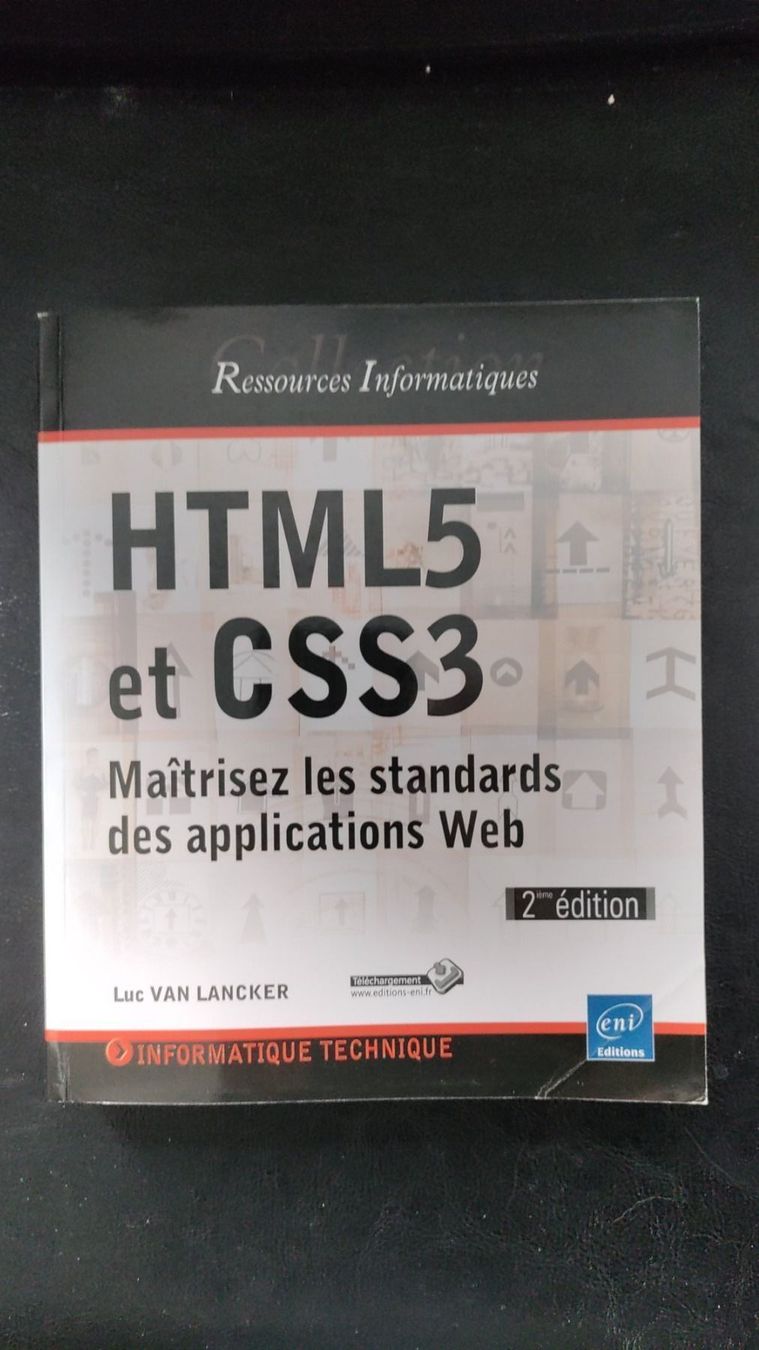 Livres: Livre HTML5 et CSS3 – Neuf (Voir description) à Avry-devant-Pont par OBoss