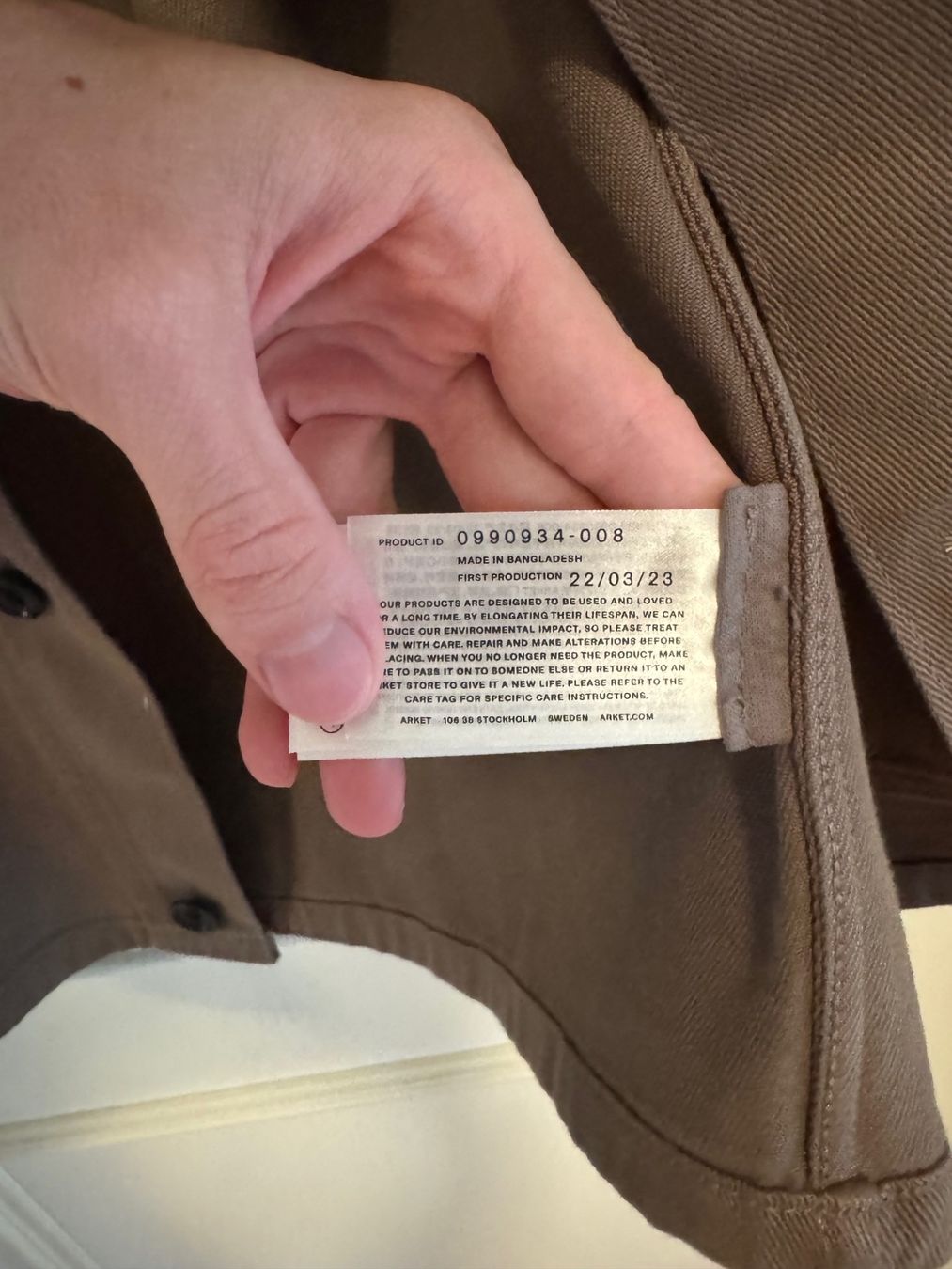 Arket Giacche: NEW ARKET Jacket (Size 48) – Nuovo e nell'imballaggio originale da St.Gallen venduto da ArchivTheShop 4