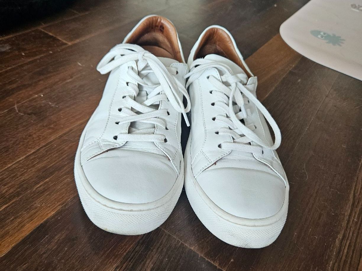 Damenschuhe: White leather sneakers – Gebraucht aus Affoltern am Albis von Katarinushka 2