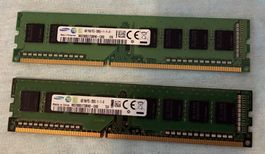 2 x 4GB RAM Karten beide gleich  ab 1 Fr.