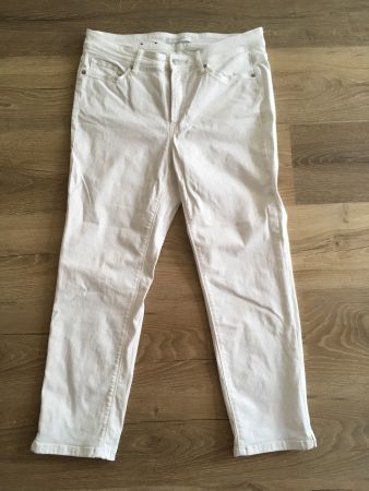 Cambio Damen Jeans Piper Vintage Edition weiss Gr 44