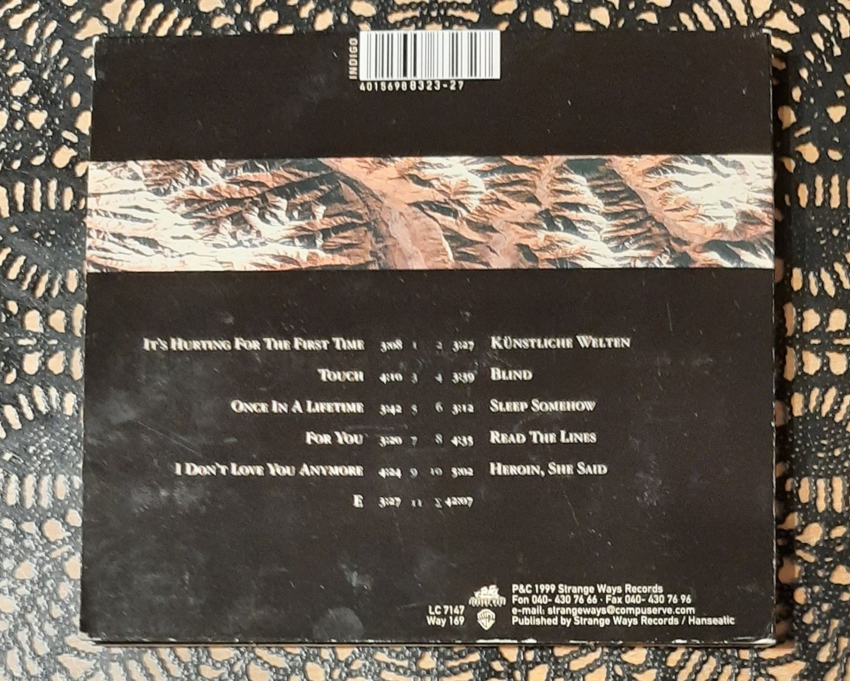 CD: Wolfsheim - Spectators, DE Synthie Pop CD Album 1999 – Usato da Schönenberg TG venduto da Gregordini 1