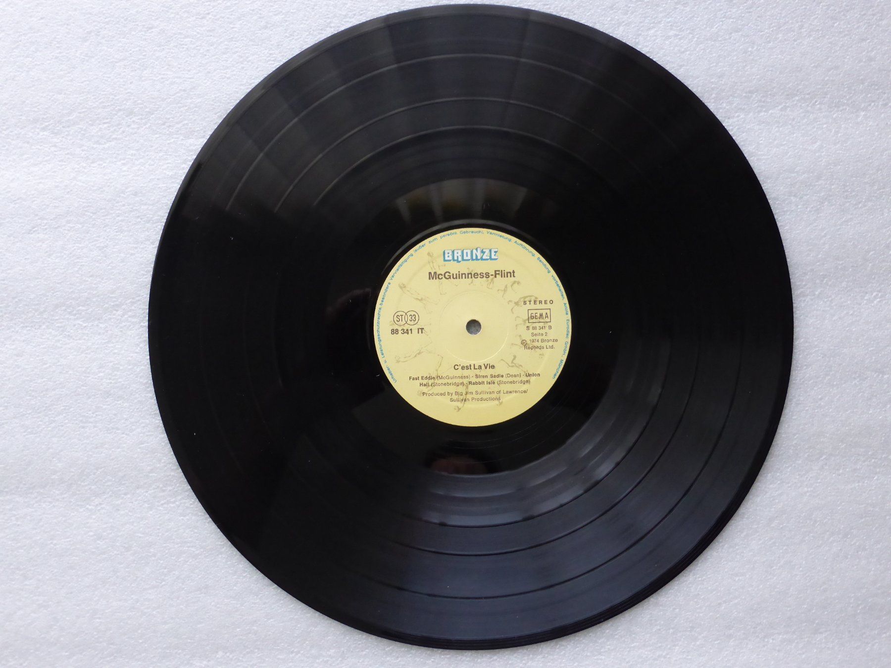 Dischi in vinile: VINYL  LP   McGUINNESS FLINT – Usato da Küssnacht am Rigi venduto da Sunnestrahl 2