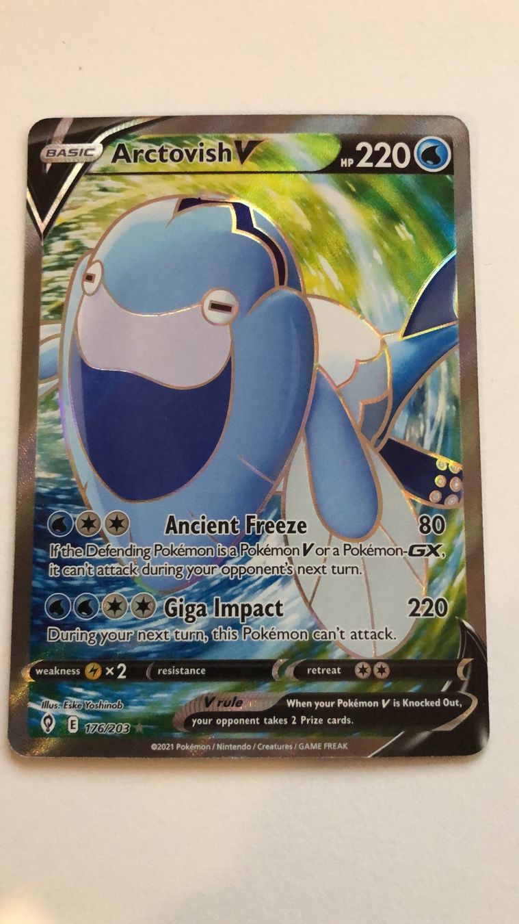 Pokémon Carte collezionabili: Pokémonkarte  Arctovish – Usato da Eschlikon TG venduto da ArtRec