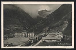 AK Andermatt, Kaserne, 1925