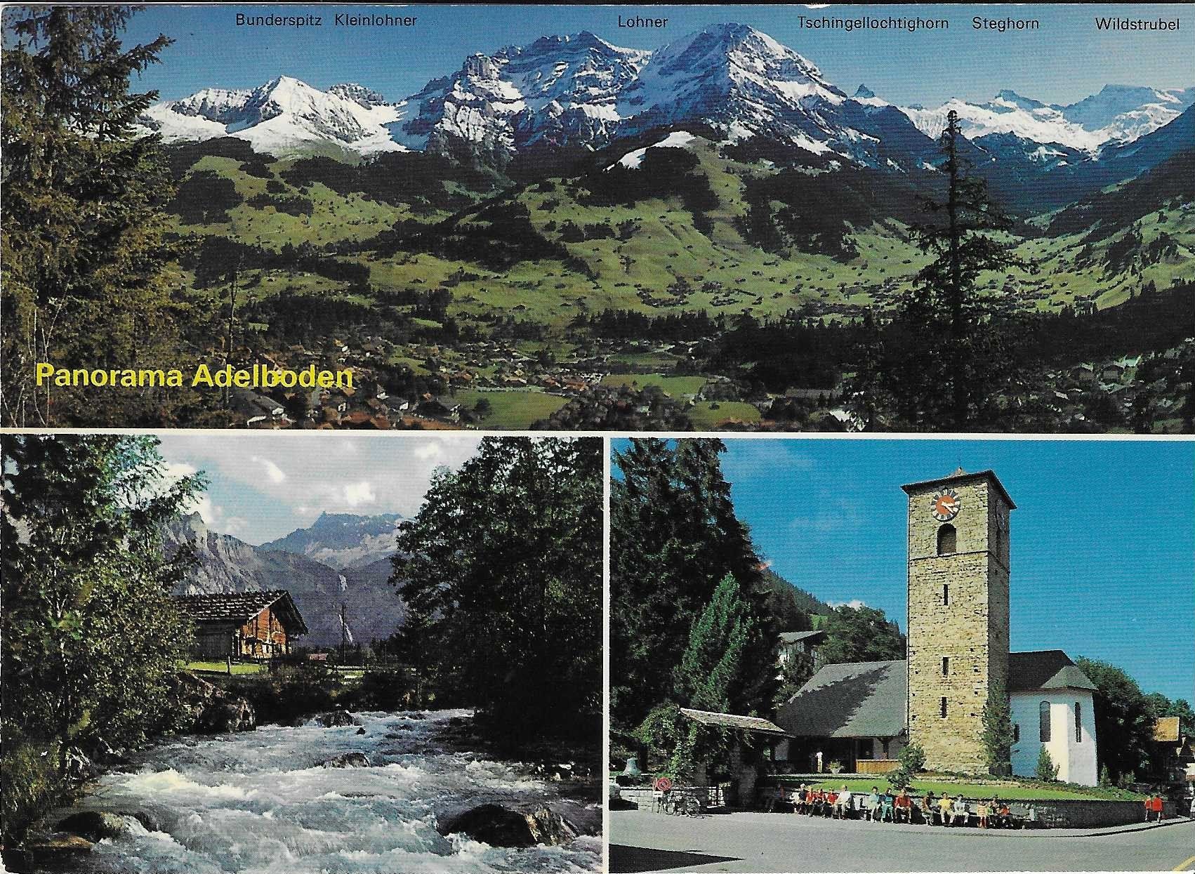Cartoline postali: Panorama Adelboden BE – Usato da Rothrist venduto da Stranglehold