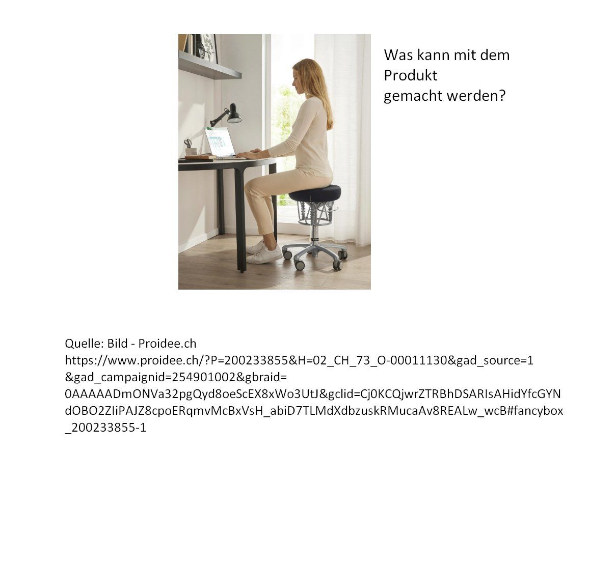 Sgabelli: Hocker | Haider Bio Swing - Mikrofaserbezug - Farbe Schwarz – Usato da Köniz venduto da meerundwind 3