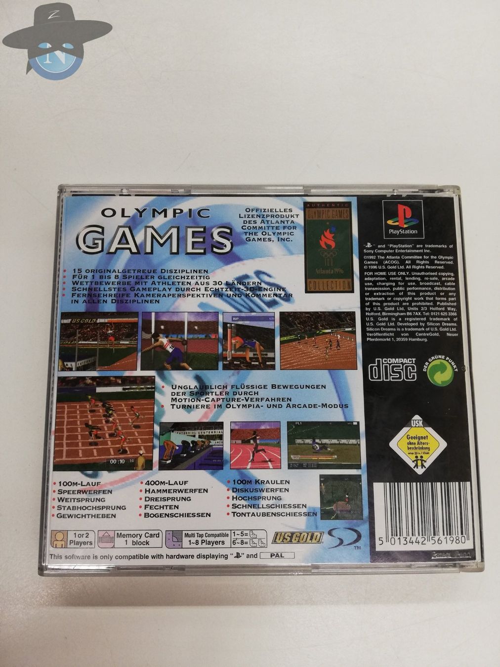 Sony Giochi: Olympic Games / Sony Playstation 1 PS1 – Usato da St. Gallen venduto da zorro_dc 1