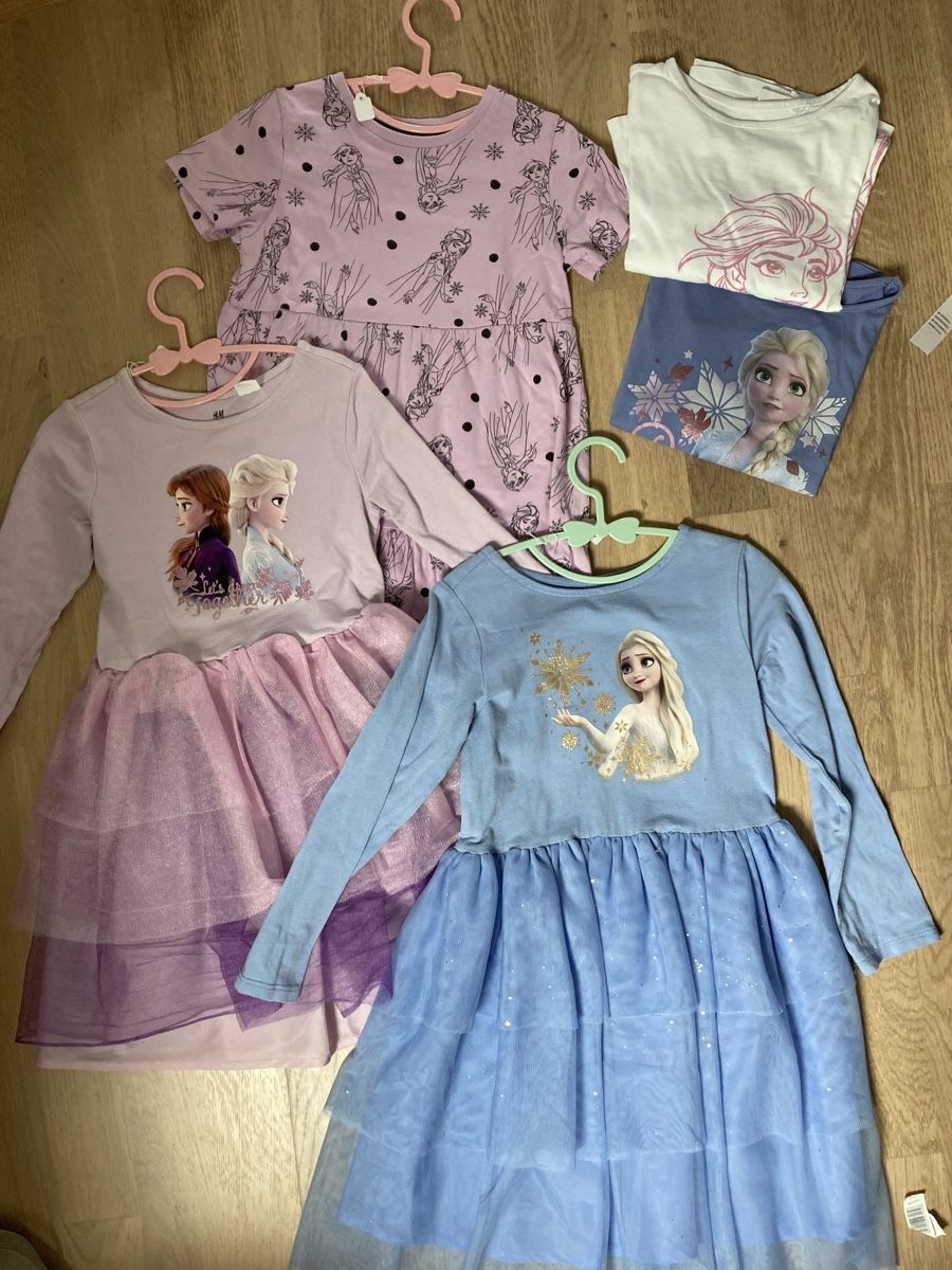 H&M Lotti & Set di vestiti: Kleider Set 5 Teile Elsa Gr.110/116 H&M – Usato da Kefikon ZH venduto da Klukka97