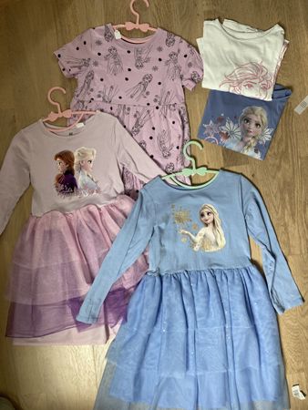 Kleider Set 5 Teile Elsa Gr.110/116 H&M