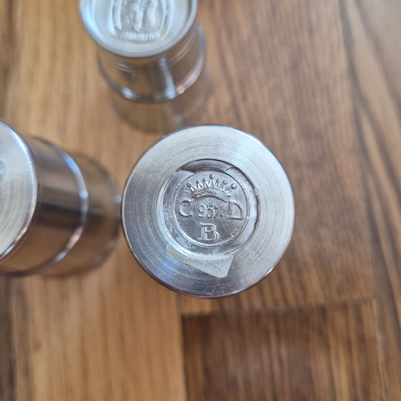 Sigg Gläser: Lot de 7 gobelets en étain  – Gebraucht aus Versoix von Lenas9 7
