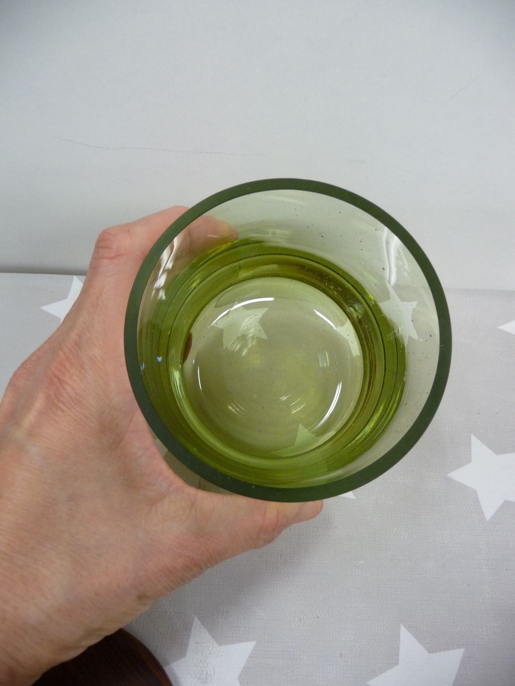 Bicchieri: Sarnenglas Sarner Glas mit Teakdeckel Dose – Usato da Rafz venduto da Powacaddy 2