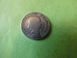 Schweiz 1888, 5 Rappen
