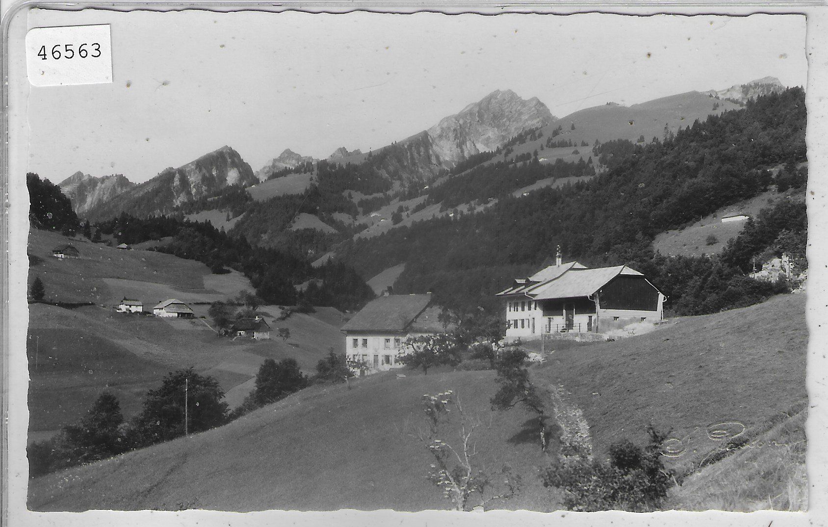 Ansichtskarten: Les Sciernes (Haut Gruyere) – Gebraucht aus Ettingen von Kartenplanet