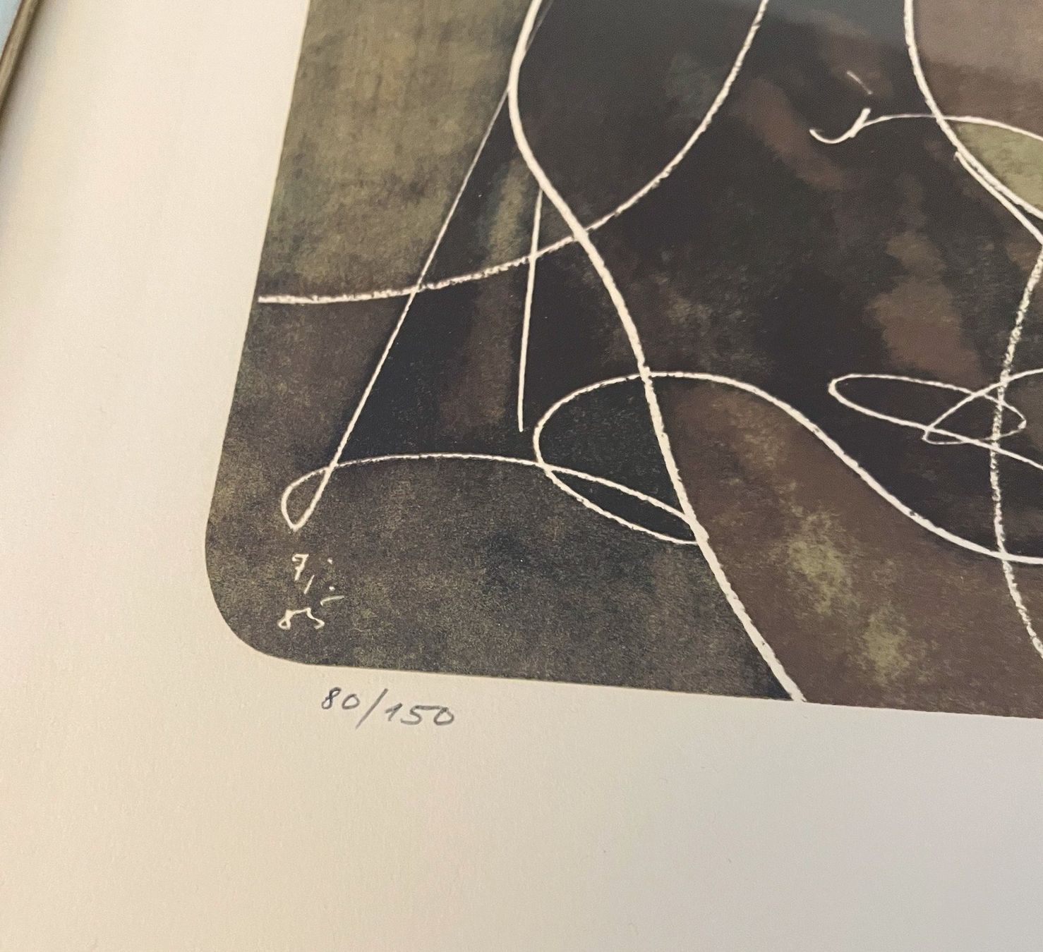 Grafica & Litografie: Hans Erni Original Litho "Variationen" 80/150 Handsigniert – Usato da Arch venduto da ZEITFELS 1