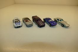 Hot Wheels: 5xFahrzeuge Einheit 3