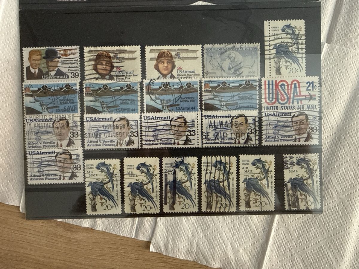 Tutti i francobolli: U.S. Airmail Briefmarken – Usato da Turgi venduto da Mr.Stamp74 2
