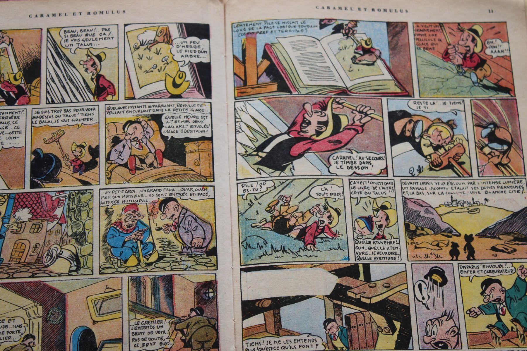 Fumetti: Caramel et Romulus BD Editions J. Dupuis – Usato da Colombier NE venduto da jeventph 5