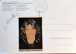 Beatrice Merlotti Autogramm signiert Foto 10x15cm
