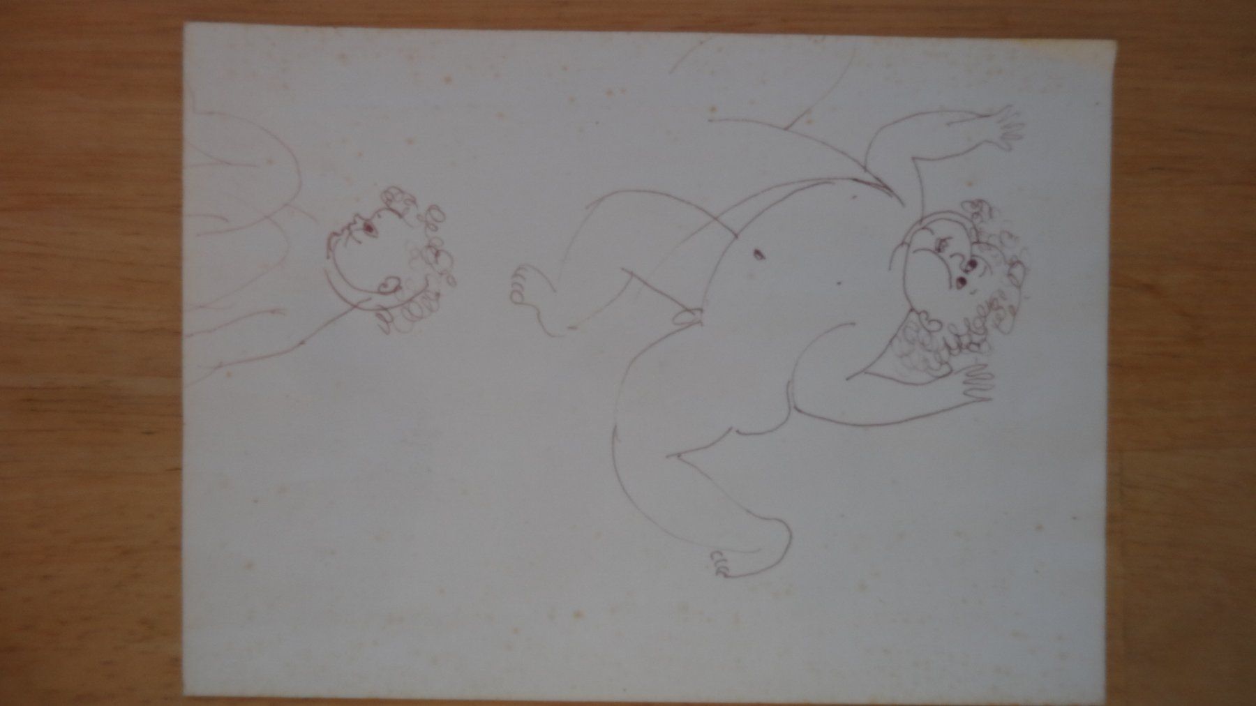Dipinti: Dessin  Signé Kirova 1981 – Usato da Rebeuvelier venduto da falcon58 1